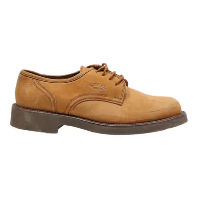 CAMEL Derby Shoes Brown Leather Mens UK 8.5