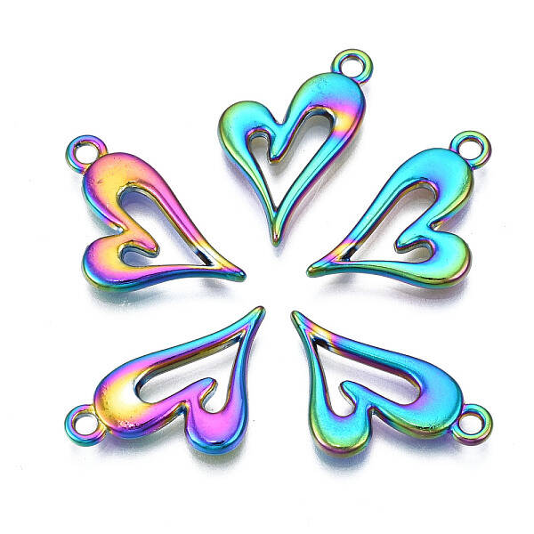 Rainbow Color Alloy Pendants
