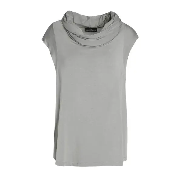 Lâcher Prise - Echapé Grey Sleeveless Top | Size: 2