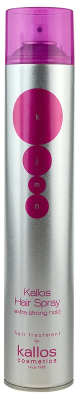 Kallos Extra strong hair spray with silk proteins - 500 ml