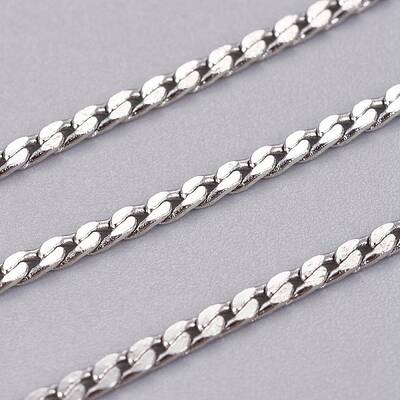 Tarnish Resistant 304 Stainless Steel Curb Chains