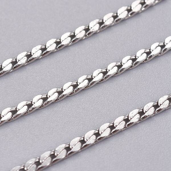 Tarnish Resistant 304 Stainless Steel Curb Chains