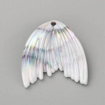 Grandient Color Opaque Resin Pendants