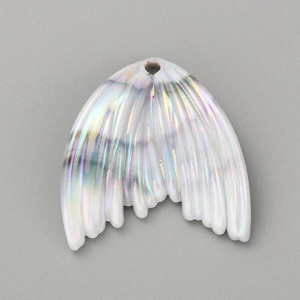 Grandient Color Opaque Resin Pendants
