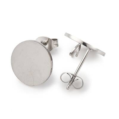 304 Stainless Steel Stud Earring Findings