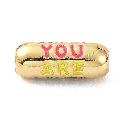 Eco-Friendly Brass Enamel Beads