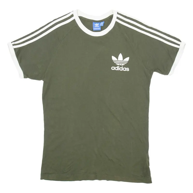 ADIDAS Mens T-Shirt Green M