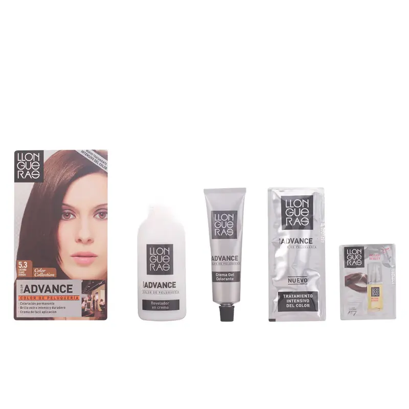 Llongueras Color Advance Hair Color 5.3 Light Gold Brown