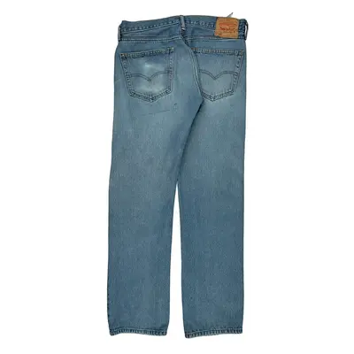 505 Levis Jeans - 33W 32L Light Wash Cotton | Size: 33″ waist