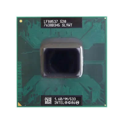 447804-001 HP 1.60GHz 533MHz FSB 1MB L2 Cache Socket PGA478 Intel Celeron M 520 Single-Core Processor
