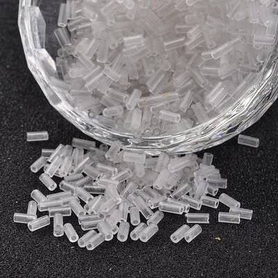 Glass Bugle Beads