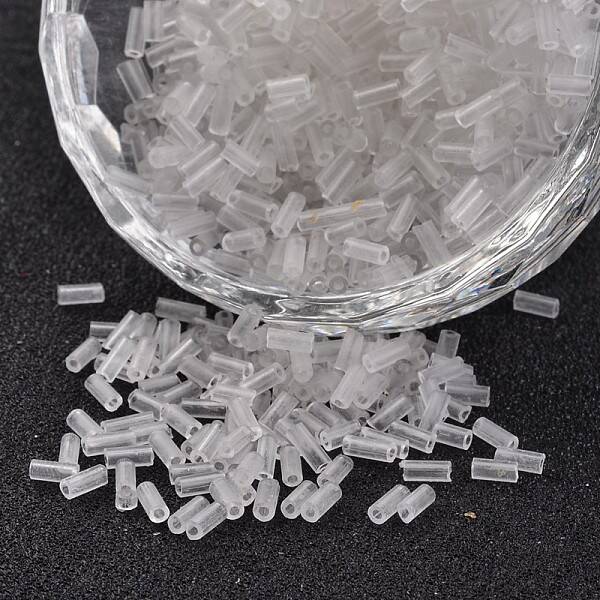 Glass Bugle Beads