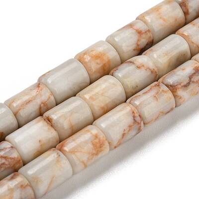 Natural Red Line Jasper Beads Strands