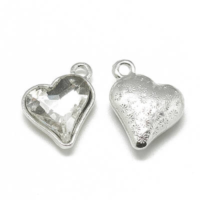 Alloy Glass Pendants
