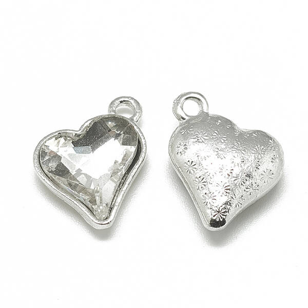 Alloy Glass Pendants