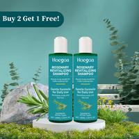 【Hoegoa】Buy 2 Get 1 Free! Rosemary Shampoo, controls oil and dandruff, soothes scalp irritation and restores shine!