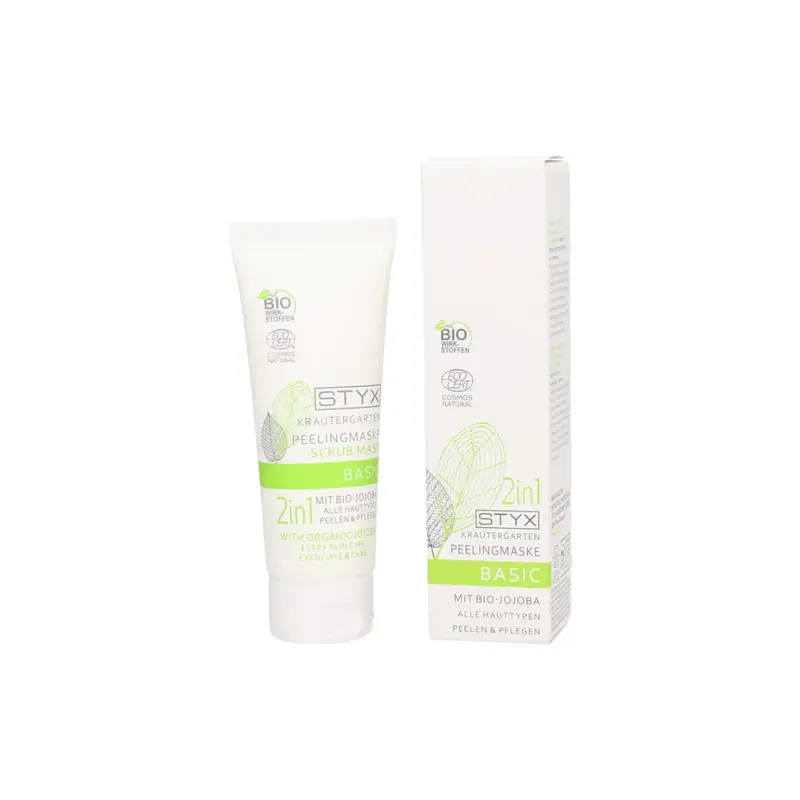 Styx Kräutergarten Basic - 2in1 Peeling Mask with Organic Jojoba 70 ml