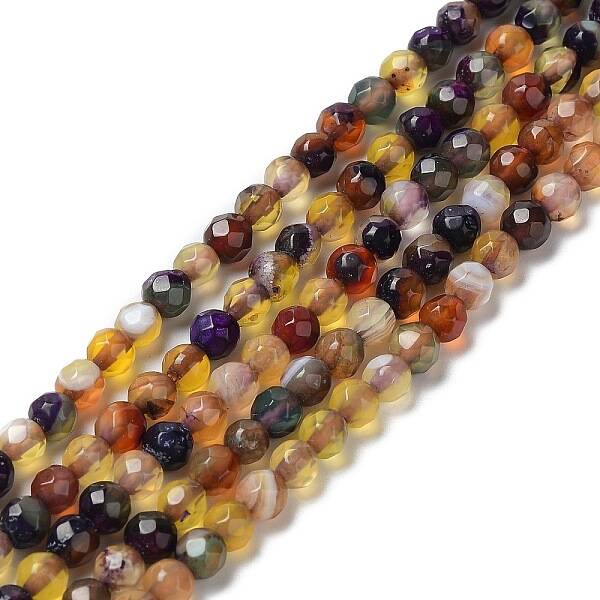 Natural Agate Beads Strands