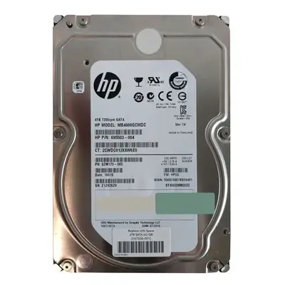 767206-001 HP 4TB 3Gb/s SATA 7200 3.5-Inch Hard Drive