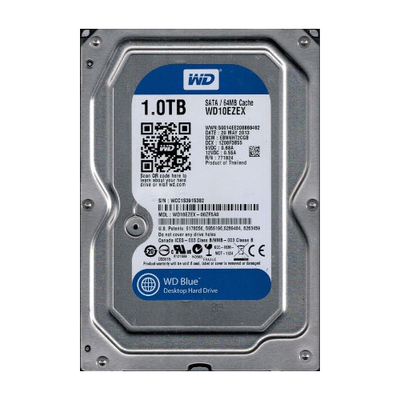 WD10EZEX-00ZF5A0 Western Digital Blue 1TB 3.5-inch 6GB/s SATA 7200RPM 64MB Cache Desktop Hard Drive
