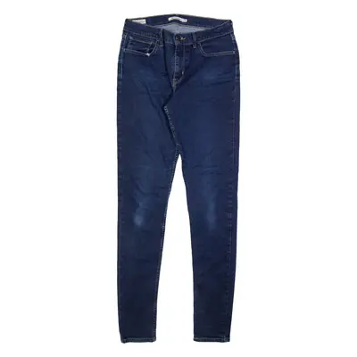 LEVI'S 710 Big E Womens Jeans Blue Slim Skinny W30 L34