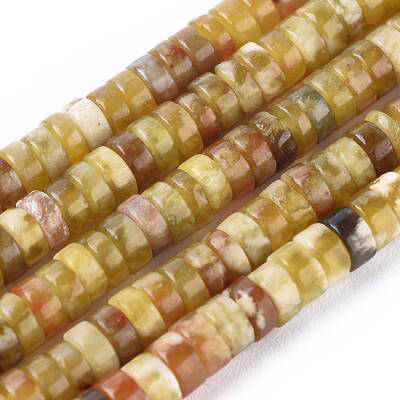 Natural Dragon Blood Jade Beads Strands