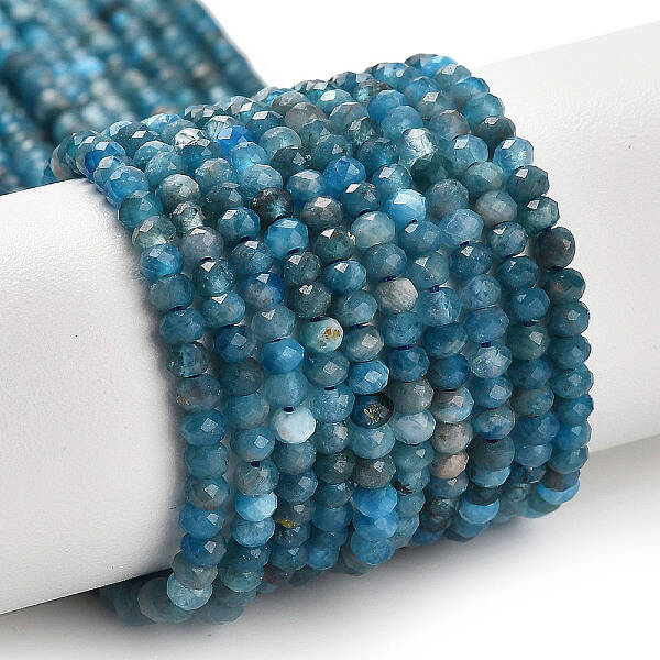 Natural Apatite Beads Strands