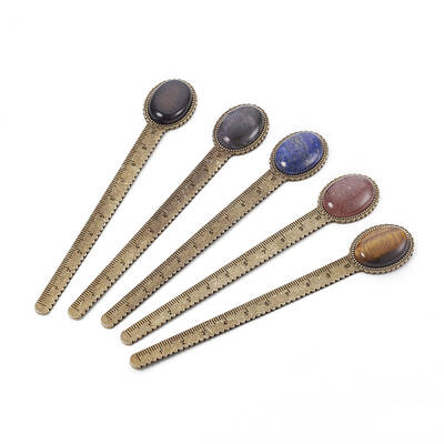 Tibetan Style Alloy Ruler/Bookmarks