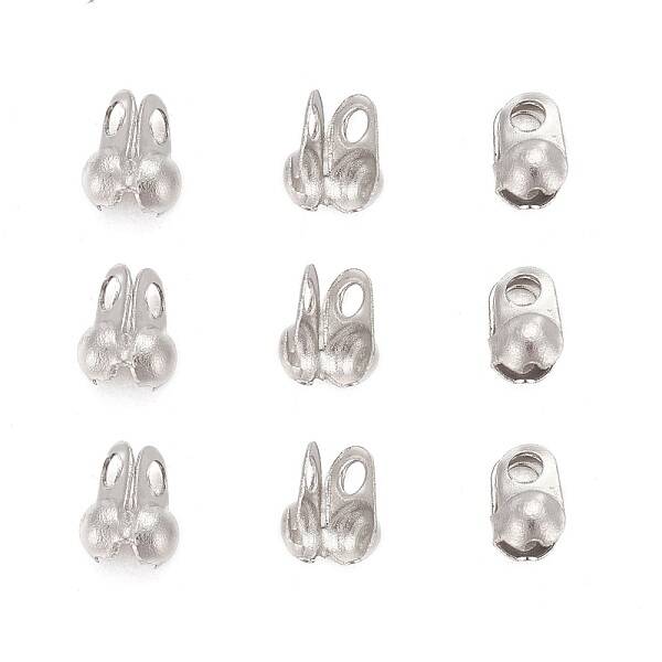 Tarnish Resistant 304 Stainless Steel Bead Tips