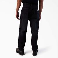 Dickies Relaxed Fit Carpenter Jeans - Denim, Smooth Fit, Pockets, Belt, Small Size, Men's Pants Menswear
