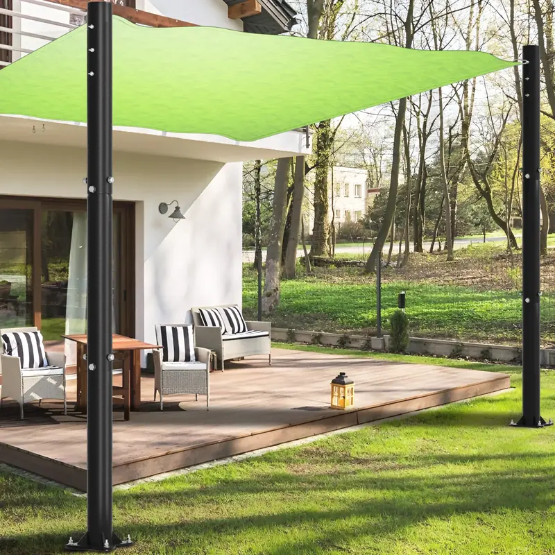 Cofiyard Sun Shade Sail Poles, 10 FT Sail Pole, 2.6\