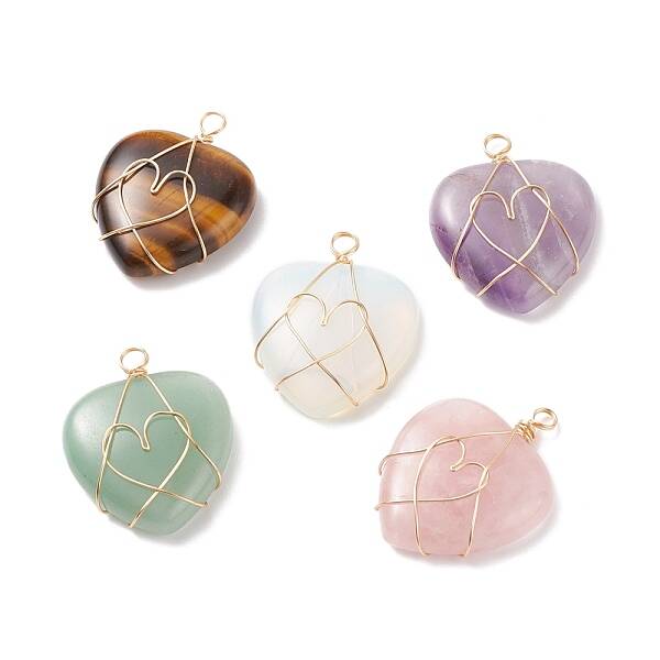 Natural & Synthetic Gemstone Pendants