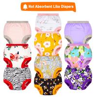 10-Pack Potty Training Pants – 100% Cotton Washable Training Underwear for Boys and Girls, Soft and Comfortable for Potty T...