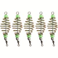 Fishing Lure Trap, 5 Counts/set Fishing Lure Holder, Fish Decoy Tool, Fish Feeder, Outdoor Fishing Accessories for Fishing En...