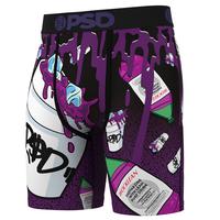 PSD Men's Purp Wock Boxer Brief - Standard Length 7 Inch Inseam, Moisture-Wicking 4-Way Stretch Fabric Menswear Stylish Breat...