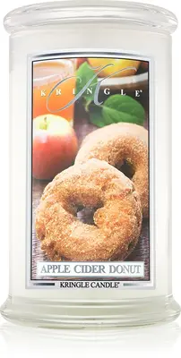 Kringle Candle Apple Cider Donut scented candle 624 g