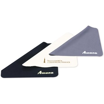 500 Customized Microfiber Cleaning Cloth - Smooth Edge