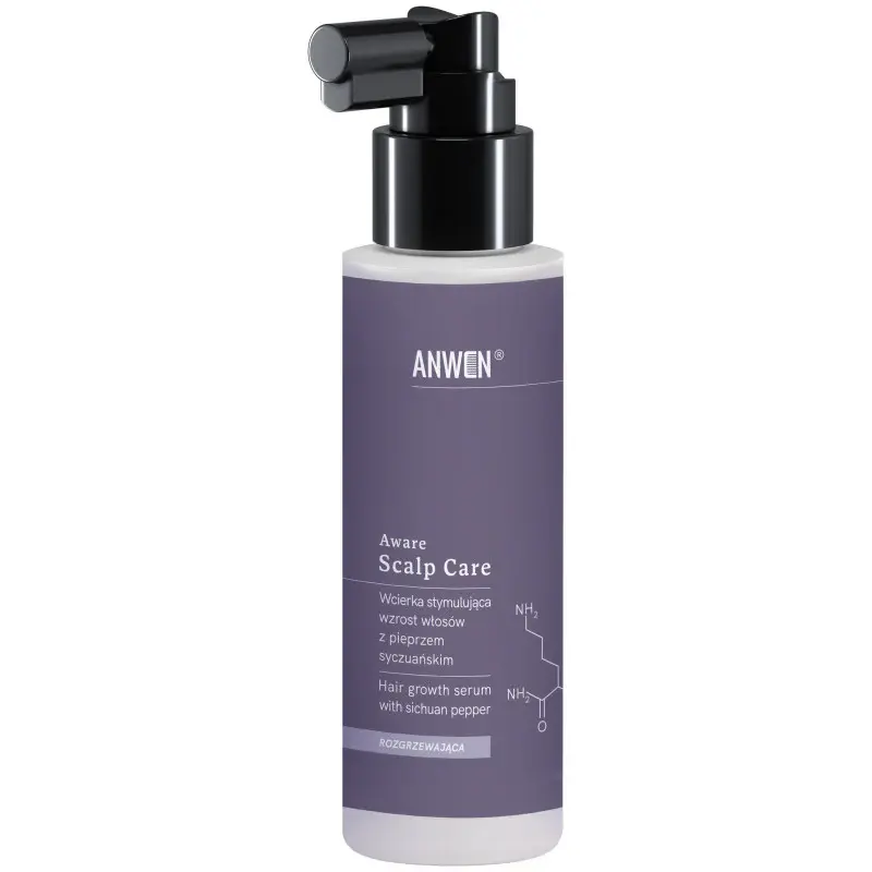 Anwen Aware Scalp Care - balsamo riscaldante stimolante per la crescita dei capelli 100 ml