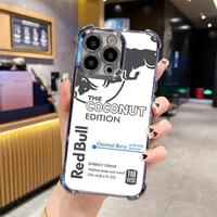 Red Bull for iPhone Case-Coconut For iphone 16 15 14 13 12 11 PRO PLUS MAX