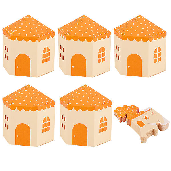 Paper Small House Gift Boxes