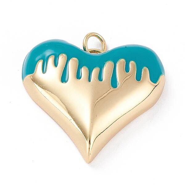 Brass Enamel Pendants