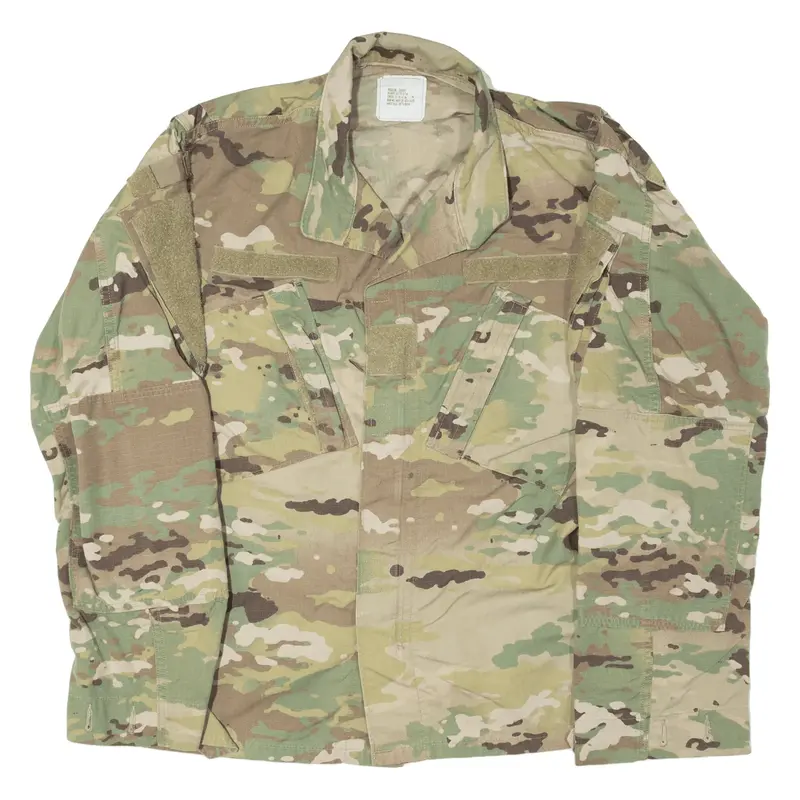 GOLDEN MANUFACTURING CO Army Combat Jacket Green Camouflage Mens M