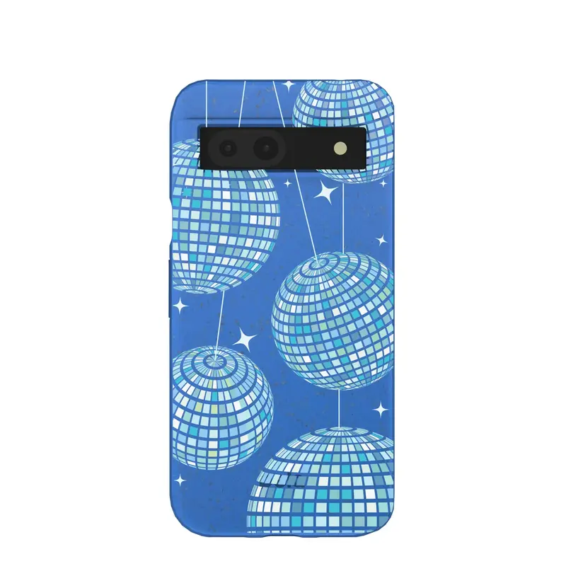 Electric Blue Blue Groove Google Pixel 8a Case