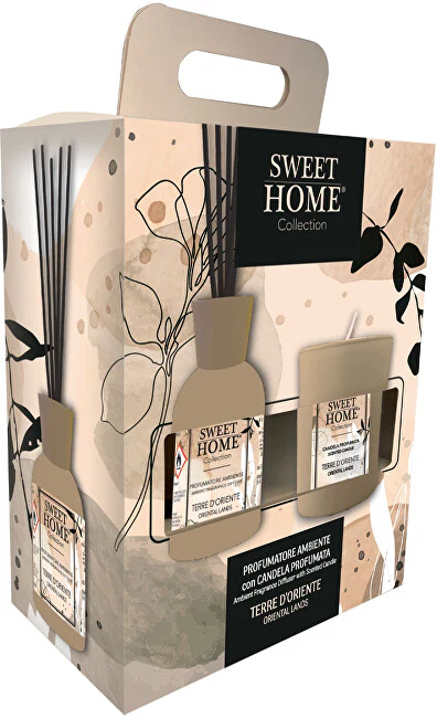 Sweet Home Collection Set Regalo Diffusore Di Aromi Con Candela Oriental Lands