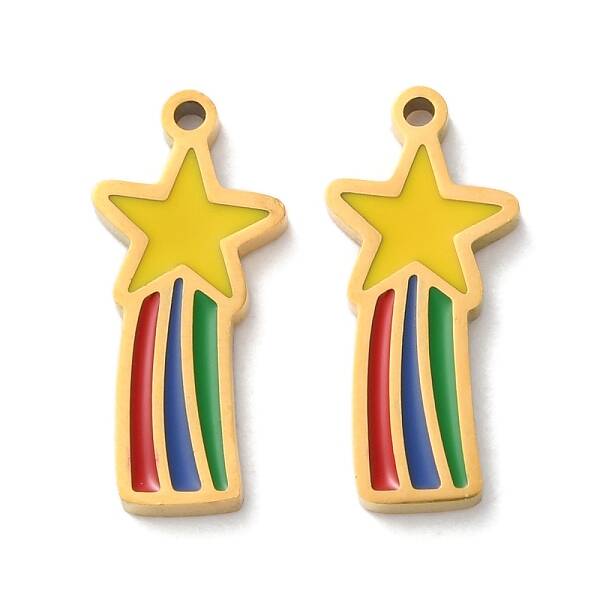 Ion Plating(IP) 304 Stainless Steel Charms