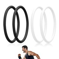 4 Pack Patella Bands for Knee Pain Relief Patellar Tendon Support Strap Knee Bands for Volleyball Basketball Running Soccer H...