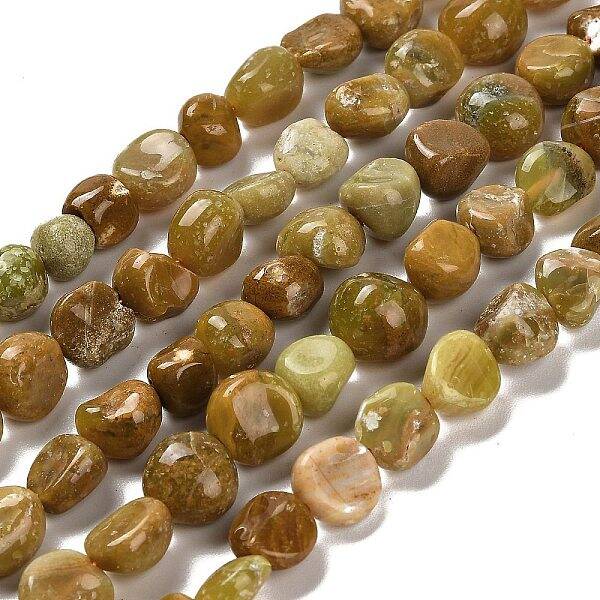 Natural Yellow Opal Beads Strands