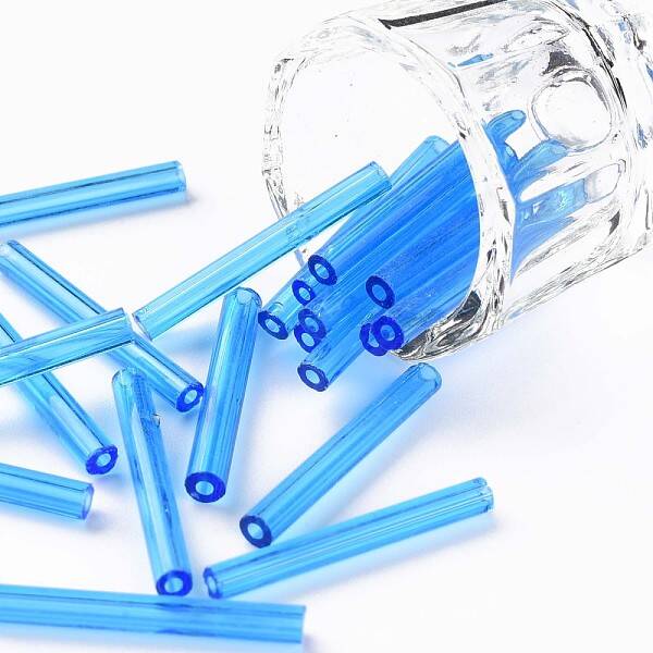Glass Bugle Beads