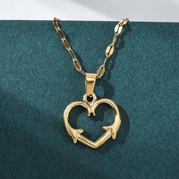 201 Stainless Steel Pendant Necklace for Women