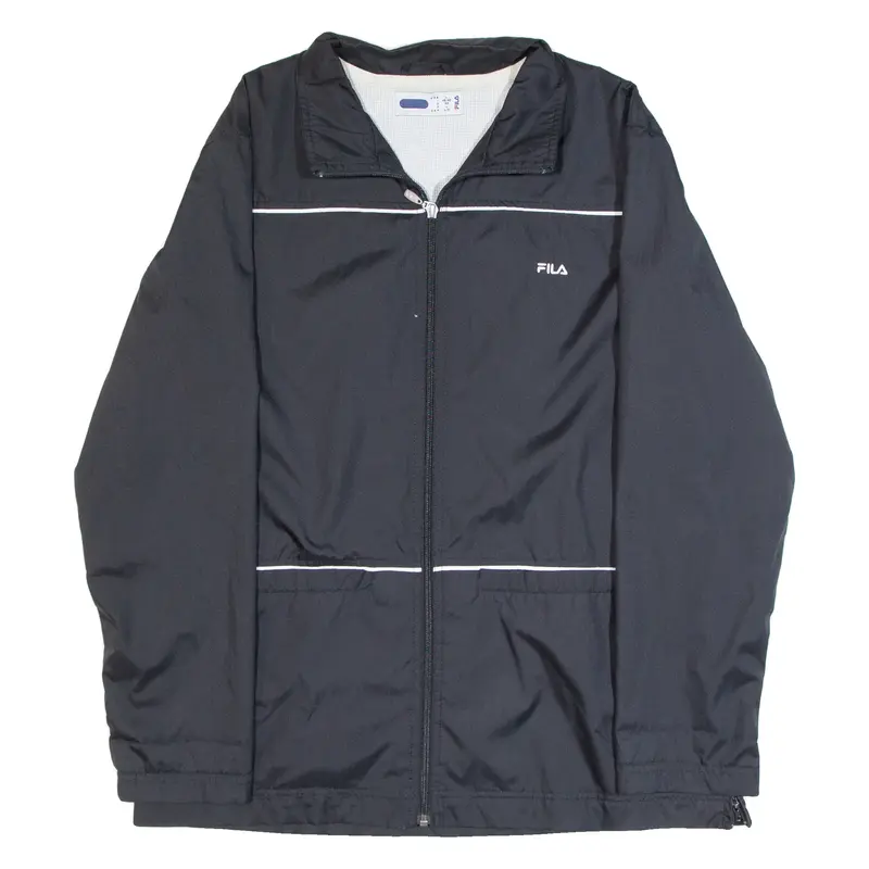 FILA Mens Track Jacket Black L